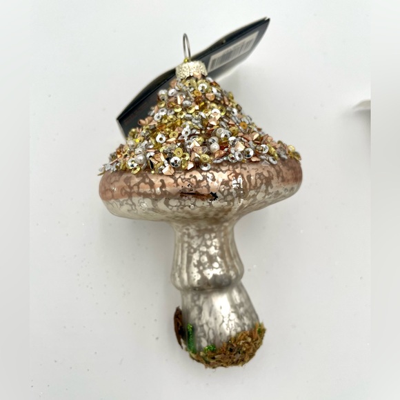 Set of 2 Mushroom Blown Glass Ornaments Robert Stanley Christmas 2024 NWT - Picture 5 of 8